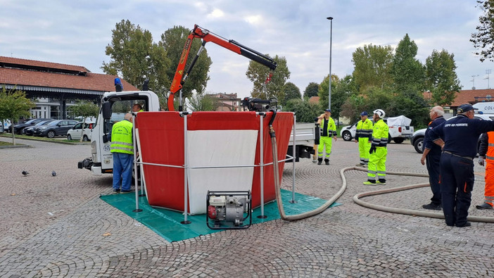 A Bra gli studenti in classe con i volontari della Protezione civile