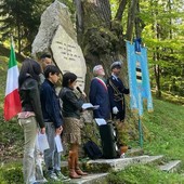 Garessio ha celebrato il 25 Aprile con scuole, associazioni e la mostra di Tonino Robotti, dedicata alla Resistenza
