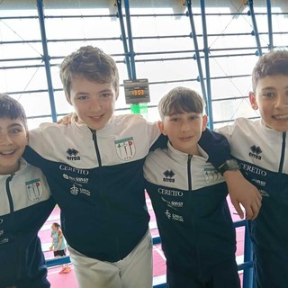 Gli U14 alla gara a coppie di Voghera