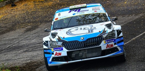 Motori: Rally di Como, Alessandro Gino indossa la corona della LogisticaUno RallyCup by Michelin 2021