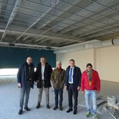Sopralluogo della Provincia al cantiere del nuovo istituto “Guala” di Bra Sopralluogo della Provincia al cantiere del nuovo istituto “Guala” di Bra