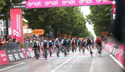 Uno scatto del Giro d'Italia Women a Fossano Uno scatto del Giro d'Italia Women a Fossano
