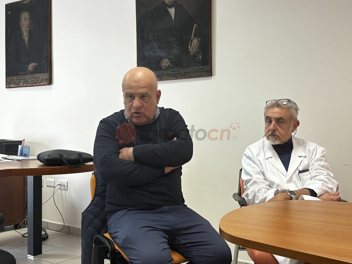 Il dottor Giuseppe Guerra e il dottor Maurizio Ippoliti