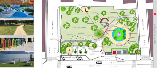 Il progetto sta diventando realtà per il nuovo giardino Maestri del Lavoro in corso Piave