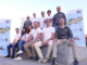 Lo staff di Great Innova (primo in basso a destra il presidente Cristian Ranallo) durante l’edizione 2021 del festival
