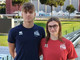Alessio Hincu e Lucia Tassinario allo Stadio del Nuoto del Foro Italico di Roma