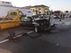 Fossano, auto contro camion in via Circonvallazione: un ferito