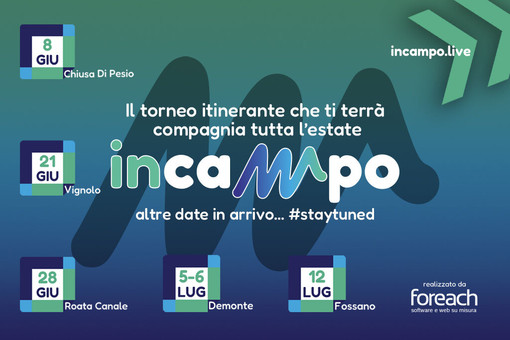 Lo sport che unisce: parte il torneo itinerante di InCampo nei centri sportivi locali