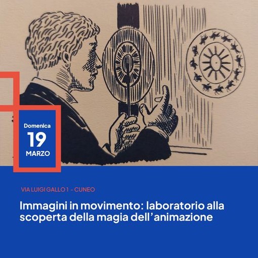 Immagini in movimento: laboratorio per famiglie al Rondò dei Talenti di Cuneo