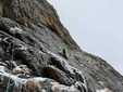 Alcuni momenti dell'intervento di soccorso presso il monte Corno Stella, nel comune di Valdieri: le operazioni hanno coinvolto 118, Soccorso Alpino, Soccorso Alpino della Guardia di Finanza (Sagf) e Vigili del Fuoco