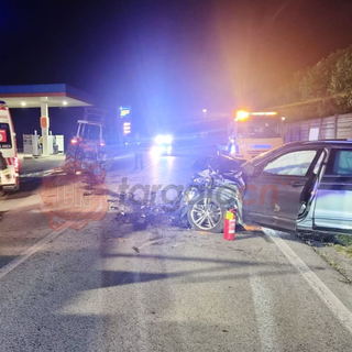 La foto dell'incidente