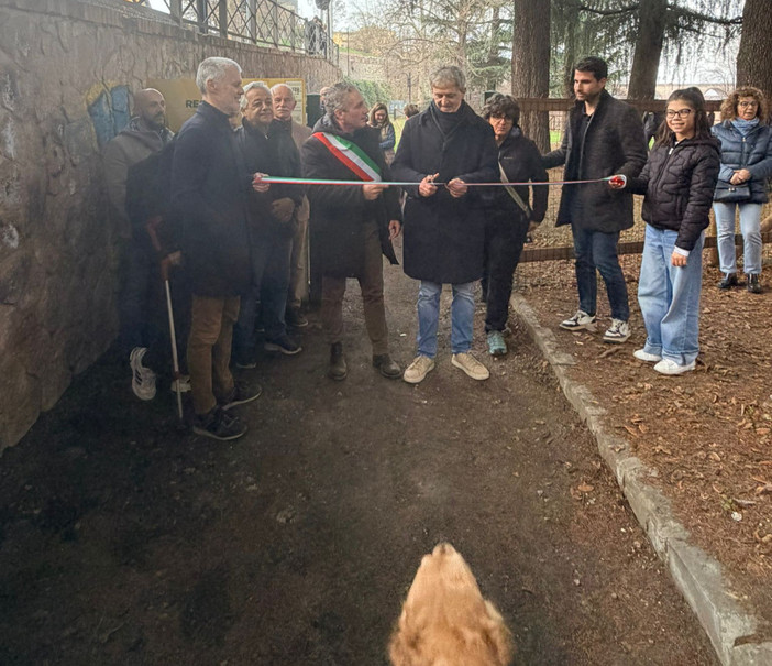 Inaugurata a Mondovì la nuova area cani, primo progetto realizzato con il "bilancio partecipato"