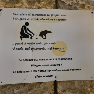 Muri e vetrine di Bra come wc per i cani, nonostante le ordinanze comunali