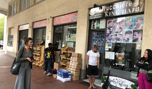 Giulia Marro in corso Giolitti