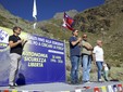 Nelle foto alcuni momenti della Festa del Monviso celebrata questa mattina alle sorgenti del Po Nelle foto alcuni momenti della Festa del Monviso celebrata questa mattina alle sorgenti del Po