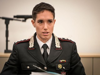 Il capitano Desiree Pagani è il comandante del Nucleo Investigativo di Polizia Ambientale, Agroalimentare e Forestale dei Carabinieri di Cuneo – foto Asia Barolo Il capitano Desiree Pagani è il comandante del Nucleo Investigativo di Polizia Ambientale, Agroalimentare e Forestale dei Carabinieri di Cuneo – foto Asia Barolo