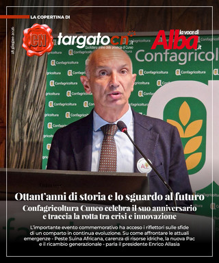 Enrico Allasia, presidente di Confagricoltura Cuneo e Confagricoltura Piemonte