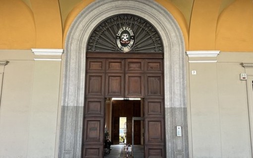 L'ingresso del Tribunale di Cuneo