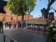 La commemorazione pubblica tenuta domenica scorsa a Pollenzo per l'ultimo saluto a Carlo Petrini La commemorazione pubblica tenuta domenica scorsa a Pollenzo per l'ultimo saluto a Carlo Petrini