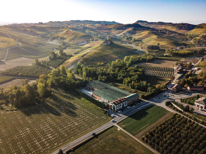 Una veduta delle Langhe Una veduta delle Langhe