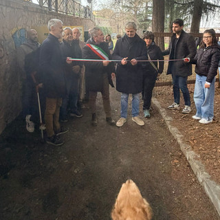 Inaugurata a Mondovì la nuova area cani, primo progetto realizzato con il "bilancio partecipato"