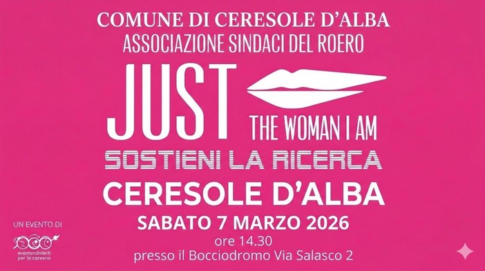 Il Roero cammina per la ricerca: a Ceresole d’Alba la tappa locale di Just The Woman I Am