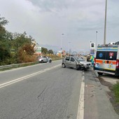 Incidente e traffico paralizzato alle porte di Cuneo, in direzione di Mondovì Incidente e traffico paralizzato alle porte di Cuneo, in direzione di Mondovì