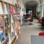L'interno della biblioteca civica “L. Bàccolo” di Savigliano
