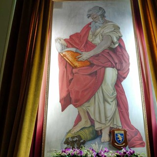 In foto san Matteo, cappella del Comando Regionale GdF Torino