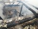 A fuoco un cascinale disabitato a Marene: al lavoro i vigili di Saluzzo e Savigliano