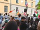 Un momento della manifestazione a Cuneo