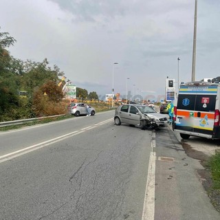 Incidente e traffico paralizzato alle porte di Cuneo, in direzione di Mondovì Incidente e traffico paralizzato alle porte di Cuneo, in direzione di Mondovì