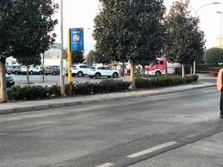 L'intervento dei Vigili del Fuoco