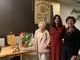 Cuneo, relais Cuba Chocolat: Mimma Garuti Miroglio, Lucia Costa Giani, Gemma Ghigo