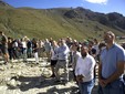 Nelle foto alcuni momenti della Festa del Monviso celebrata questa mattina alle sorgenti del Po Nelle foto alcuni momenti della Festa del Monviso celebrata questa mattina alle sorgenti del Po