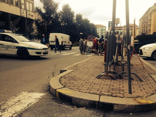 Cuneo: incidente vicino a Piazza Europa