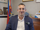 Il sindaco Matteo Ravera nel suo ufficio durante l'intervista Il sindaco Matteo Ravera nel suo ufficio durante l'intervista