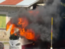 Autobus in fiamme a Garessio 2000: sul posto i Vigili del Fuoco Autobus in fiamme a Garessio 2000: sul posto i Vigili del Fuoco