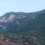 Valdieri, prosegue il presidio per l'incendio sul monte Piastra Valdieri, prosegue il presidio per l'incendio sul monte Piastra