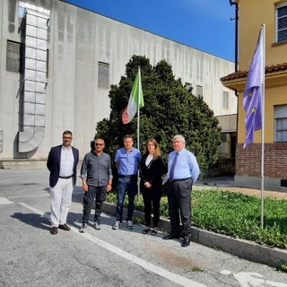 Mauro Calderoni, Ferdinando Tavella, Silvano Carletto, Chiara Gribaudo e Renzo Brussolo