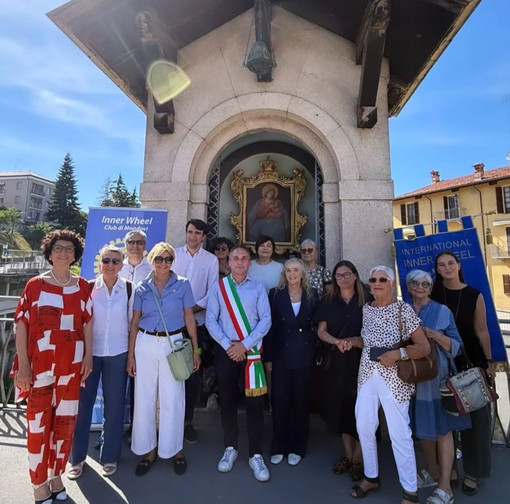 Inaugurato il restauro della "Madonnina" a Mondovì Inaugurato il restauro della "Madonnina" a Mondovì