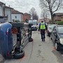 Incidente a Savigliano: 78enne perde il controllo dell'auto e finisce contro le vetture in sosta