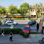 Scontro tra tre vetture e traffico rallentato in viale Madonna dei Fiori a Bra