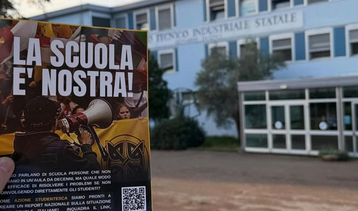 Il volantino comparso a Pordenone e in altre scuole italiane Il volantino comparso a Pordenone e in altre scuole italiane