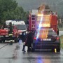 Scontro tra due auto in via XI Settembre a Borgo San Dalmazzo, una finisce nel campo