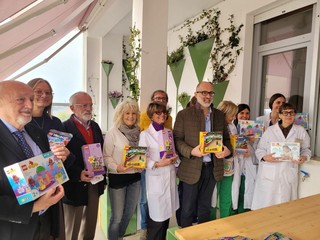 Savigliano, momenti della inaugurazione del Terrazzo in fiore nella Pediatria oncologica dell'Ospedale Savigliano, momenti della inaugurazione del Terrazzo in fiore nella Pediatria oncologica dell'Ospedale