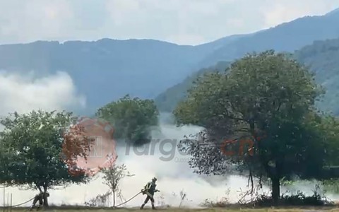 In fiamme un campo agricolo a Piano Quinto: tre interventi in 24 ore per i vigili del fuoco [VIDEO]