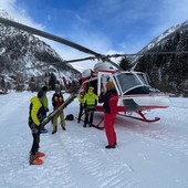 Intervento dei vigili del fuoco a Strepeis