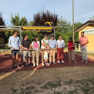 Inaugurata a Monastero di Vasco la nuova area giochi e fitness [FOTO]