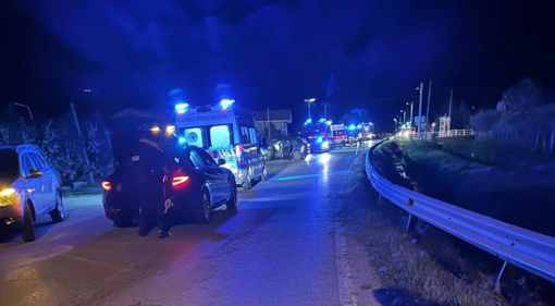 Grave incidente nella notte a Dronero. Tre auto coinvolte: muore una 18enne di Roccabruna